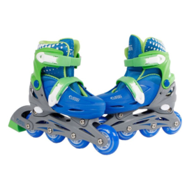 Kinder Skeelers blauw/groen - maat 26/29