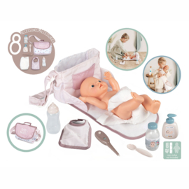 Luiertas / Verzorgingstas voor poppen met inhoud