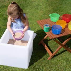 Tickit doorschijnende kleuren schenkkommen, set van 6
