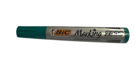 BiC Permanent marker zwart, rood, groen of blauw per stuk