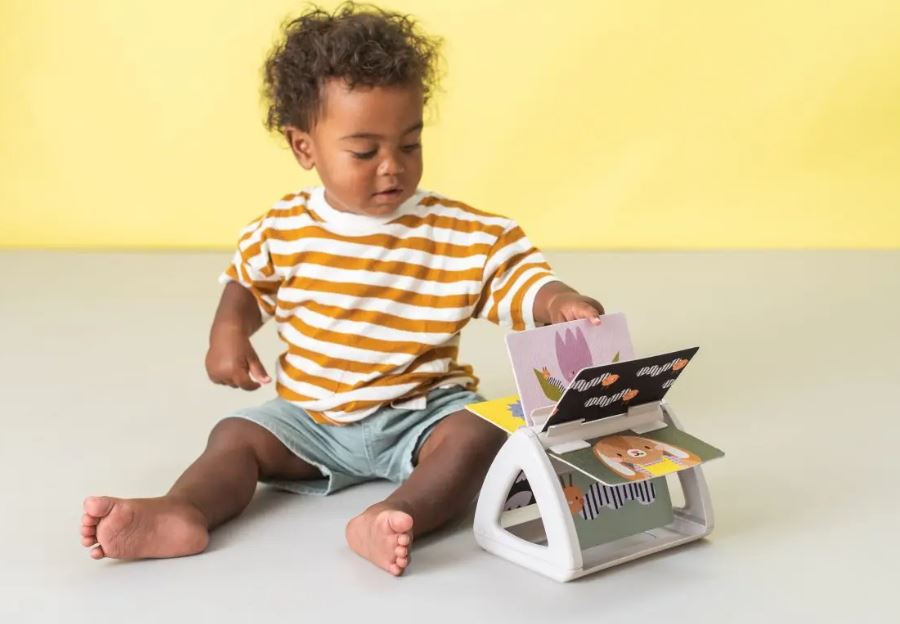 Tummy-Time Spinning Book