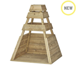 Tipi tent van stevig hout