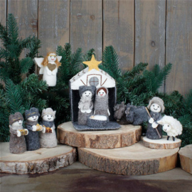 Vilten kerststal  Fairtrade