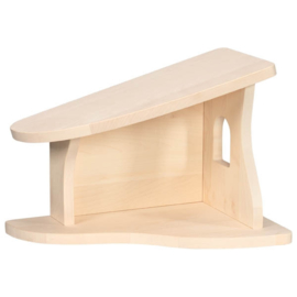 Houten stal inclusief ster