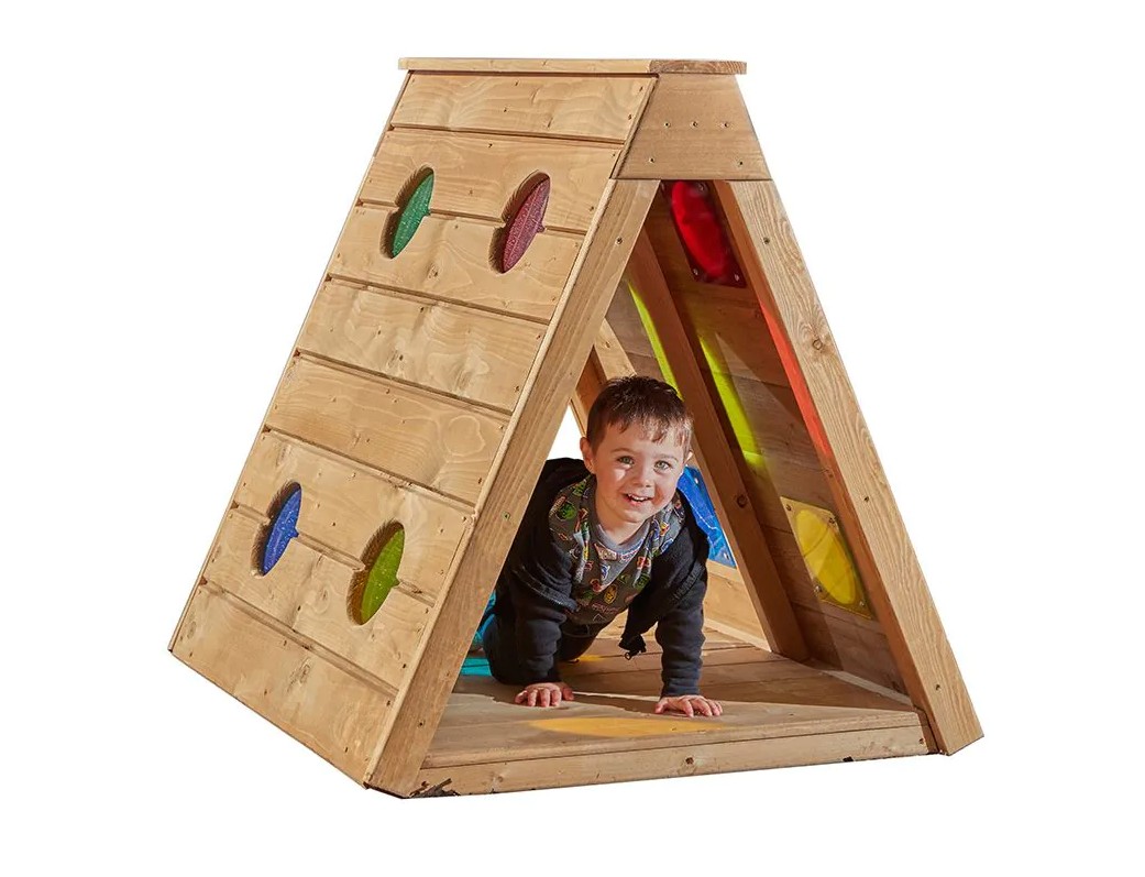 Fascinerend kleuren kruiphuis