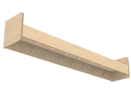 # Kapstok legplank 180 cm 16 haken