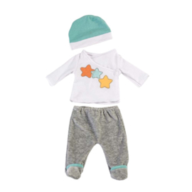 Pyjama set 3-delig, 40 cm