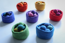 Vilten bakjes en ballen