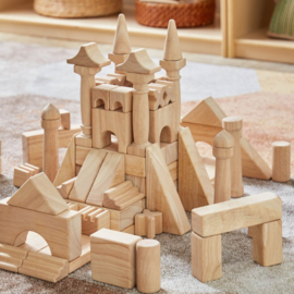 Houten architecturale bouwblokken