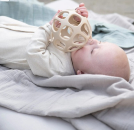 Grijpbal warm linen Ø 11 cm