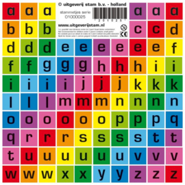 Beloningsstickers Letters