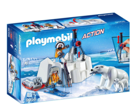 Playmobil  poolreizigers met ijsberen, 42 stuks