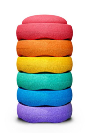 # Stapelstein Original Rainbow, set van 6