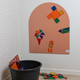 Magnetisch wandbord Bow perzik