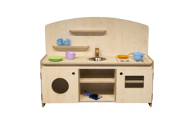 # Kinderkeuken Deluxe berken/berken hpl