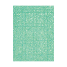 Knutselrubber Mozaiek Glitter, 15 x 20 cm, 6 vel, 6 kleuren ass.