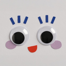 Wiebeloogjes/wiebelogen, doorsnee 30 mm, 6 stuks