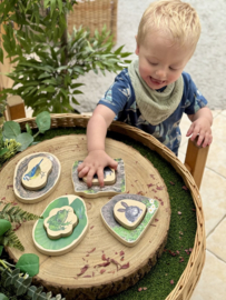 Puzzel: Welke dieren verstoppen zich in het bos?