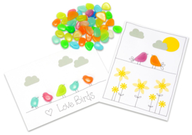 Glow in the dark pebbles