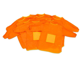 # Schildersschort oranje, 2 - 4 jaar, 10 stuks