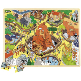 Puzzel - dierentuin, 63-delig