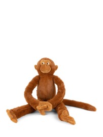 Pluche knuffel aap small, 42 cm