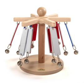 Spiegels en bellen carrousel
