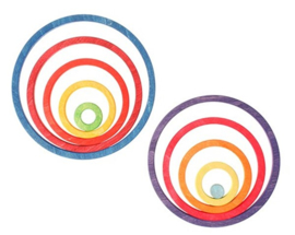 Grimms regenboog ringen en schijven
