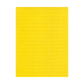 Knutselrubber Mozaiek, 15 x 20 cm, 6 vel, 6 kleuren ass.