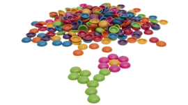 Telstenen, 250 stuks