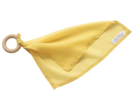 Playcycle speeldoek klein, 30 cm, met houten ring, in diverse kleuren