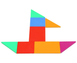 Geometrische tangram 288 stuks