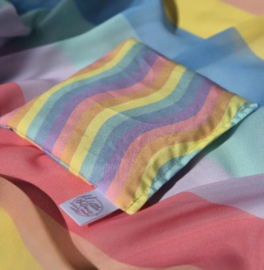 Sensorische pittenzakjes - Pastel + wave, 7 stuks