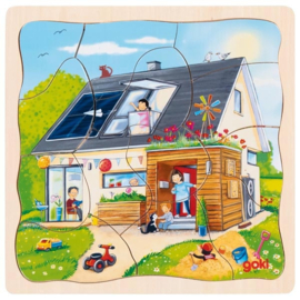 Puzzel, We bouwen een huis, 35-delig