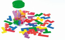 Pentominoes schuiven met vormen