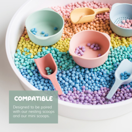 Inspire My Play - Schaaltjes & Zeef (3-delig) Blauw/Groen