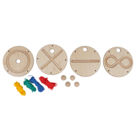 # Pedalo® Stapelstein Set handcoördinatieschijven
