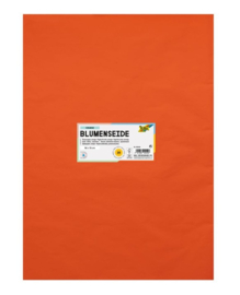 Zijdepapier oranje 26 vel, 50 x 70 cm