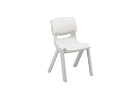 # Stapelbare kunststof stoel Jill, zithoogte 30 cm