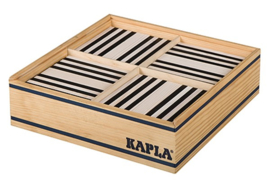 Kapla zwart & wit 100 plankjes