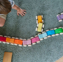 Grimms stapelbare auto's Geel