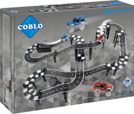 Coblo Racetrack Black 70-delig