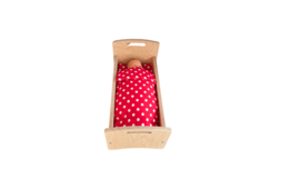 # Poppenbedje compleet met dekbed en kussen