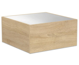 # Podiumdeel vierkant met spiegel 75 x 75 cm