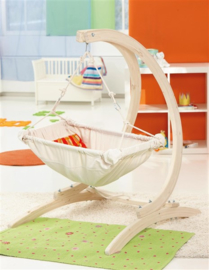 Baby hangmat Kaya Nature met Carrello standaard