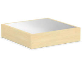 # Podiumdeel vierkant met spiegel 50 x 50 cm