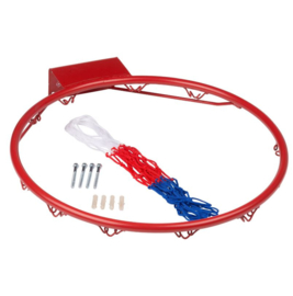 Basketbalring met net