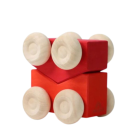 Grimms stapelbare auto's Rood