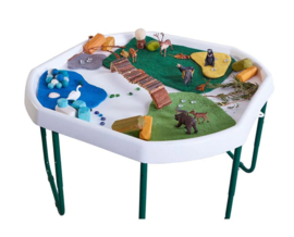 Vilten landschap mat