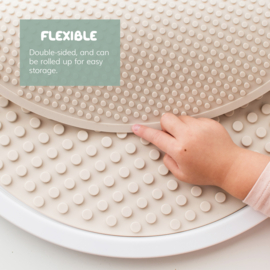 Inspire My Play - The Play Tray Building Block Mat - Stone